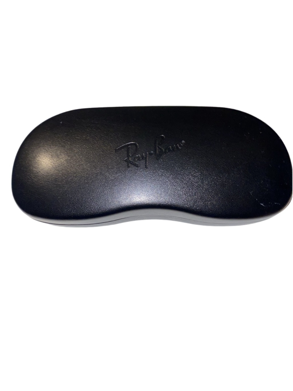 Ray-Ban Black Glasses Hard Shell Case Snap Closure New Microfiber
